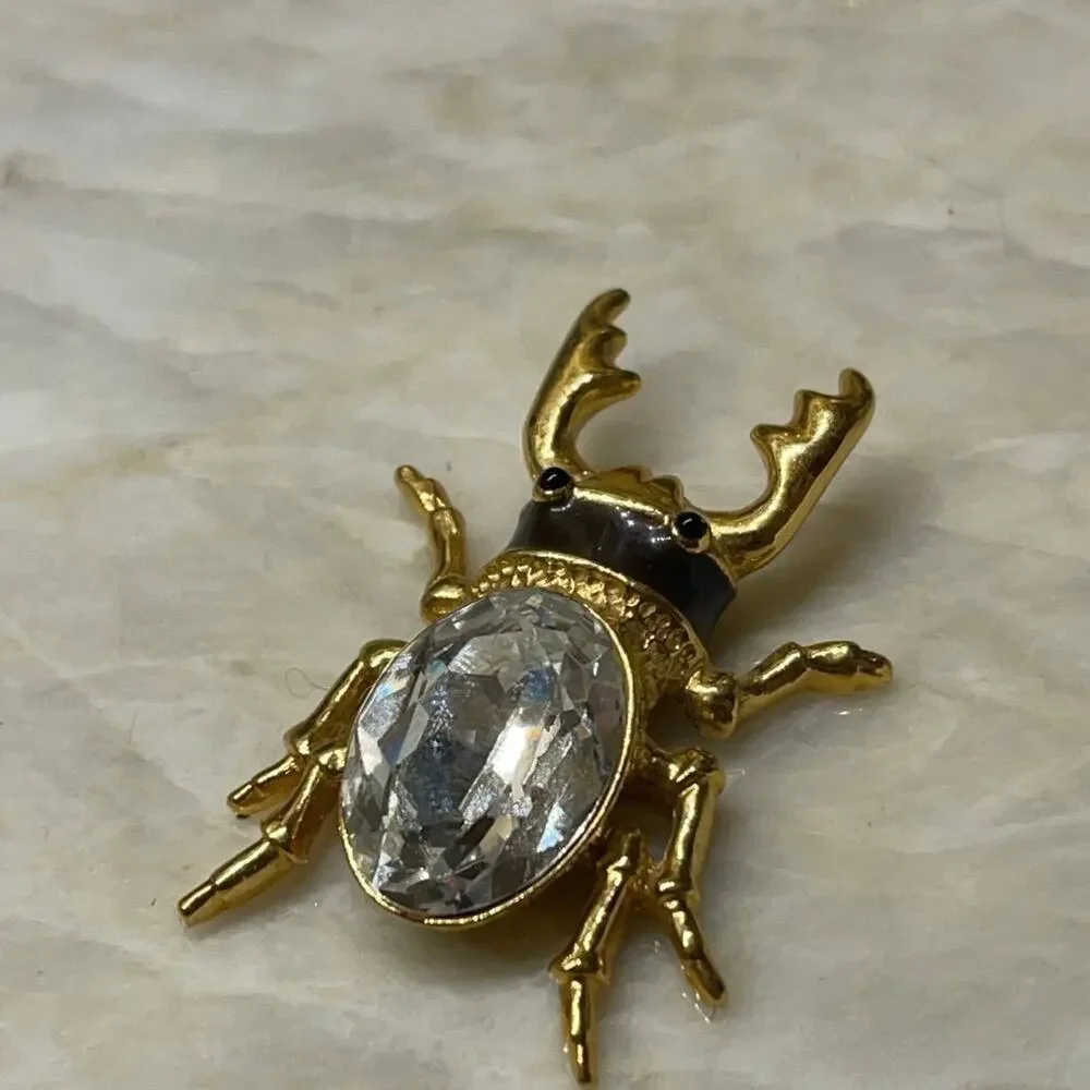 Lencia star collection Beetle crystal figurine
